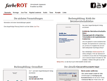 Tablet Screenshot of farberot.de